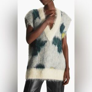 COS Mohair & Wool Sweater Vest | Lg